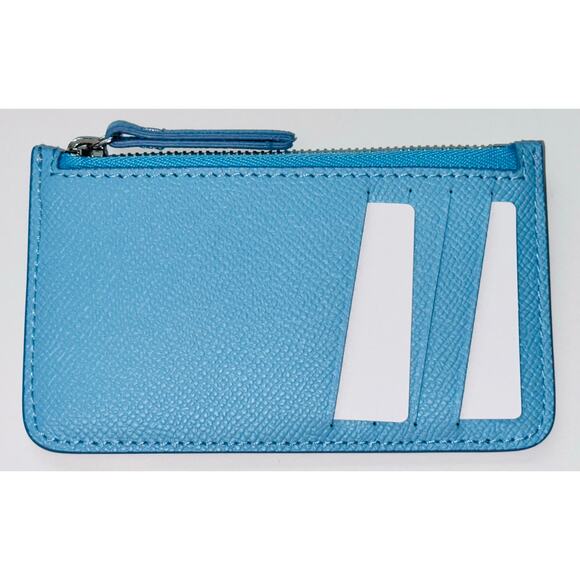 Maison Margiela Four Stitches Card Holder ~ Blue & Green - Picture 4 of 4
